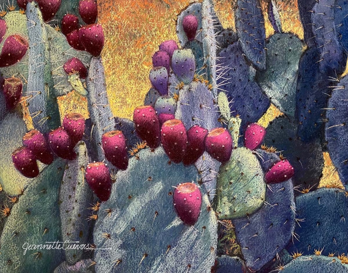 Cactus Jelly  Image: Image size 11 x 14“. Framed size 18 x 21“.