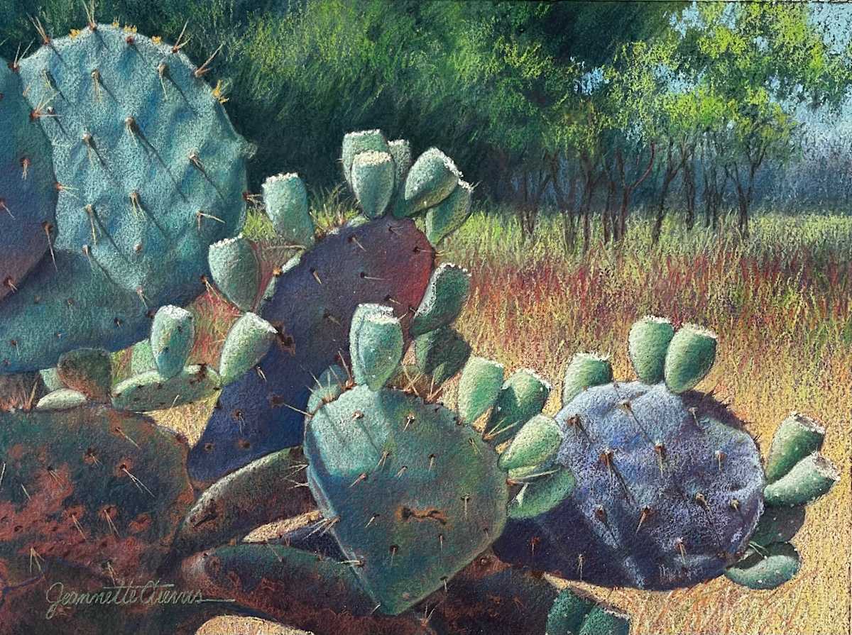 Painted Pricklies by Jeannette Cuevas 