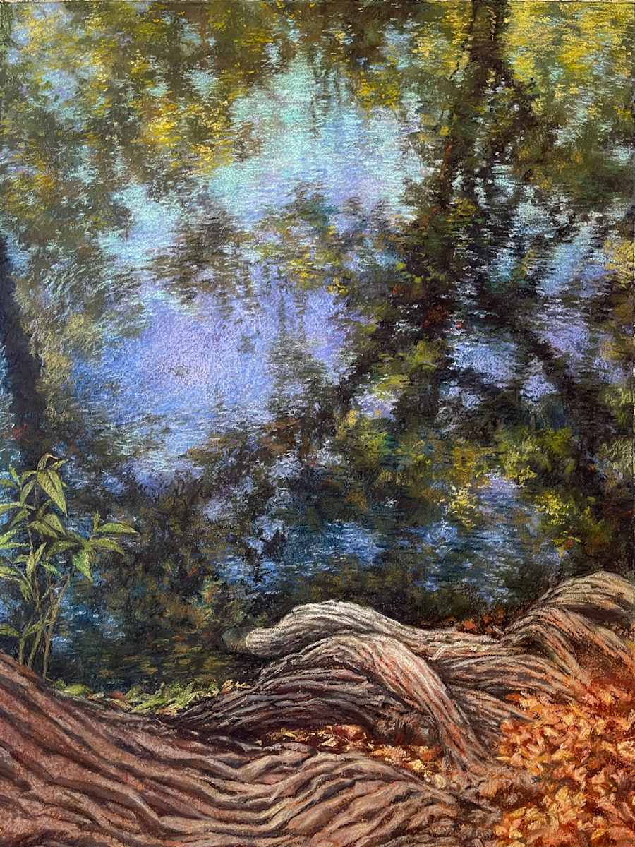 Blue Hole 'Reflections by Jeannette Cuevas 