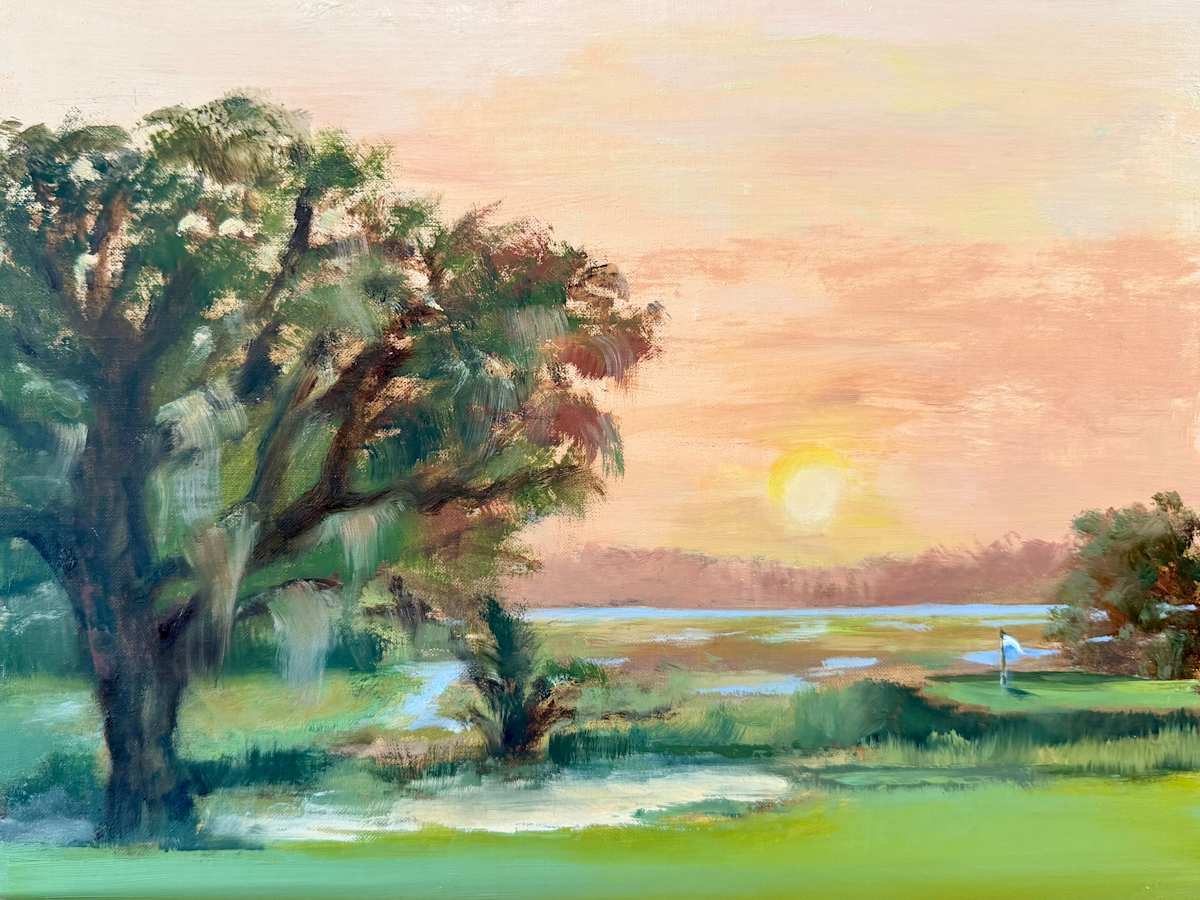 Setting Sun on Seven by Nancy Dwight, Image 1.