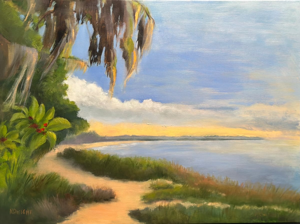 Along the Coastal Path by Nancy Dwight 