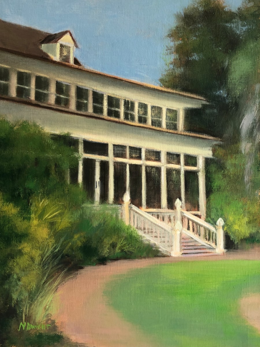River House Morning by Nancy Dwight  Image: Palmetto Bluff's RIver House of old