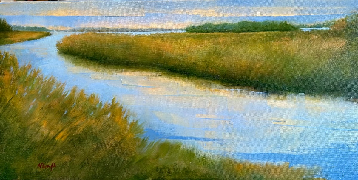 Swift Water Marsh by Nancy Dwight 