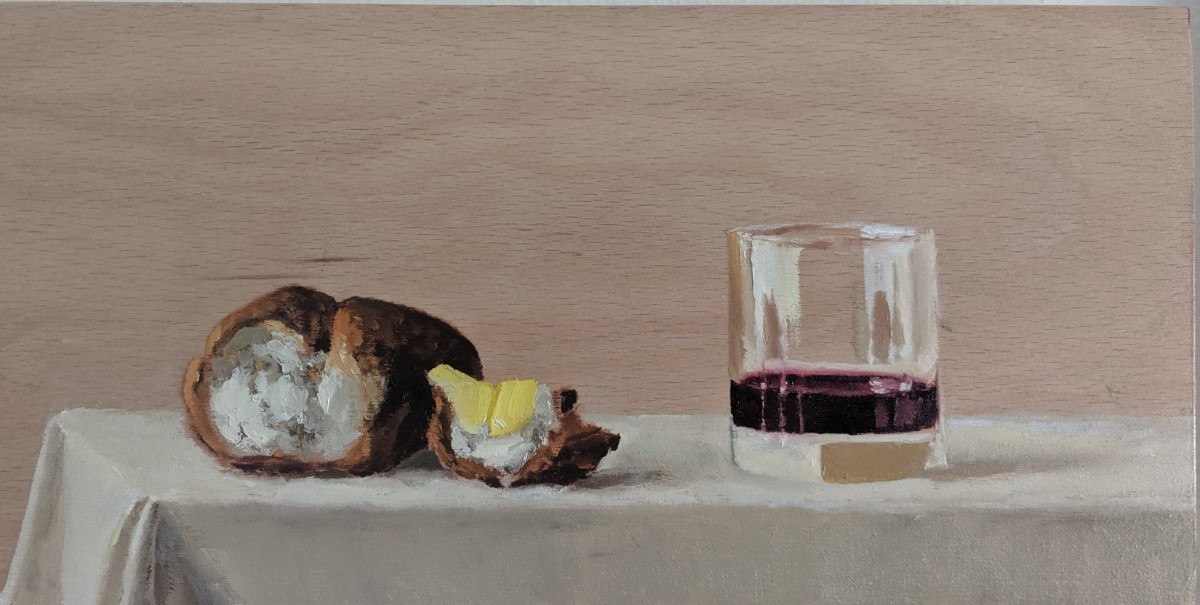 A Simple Meal by Phil Went 