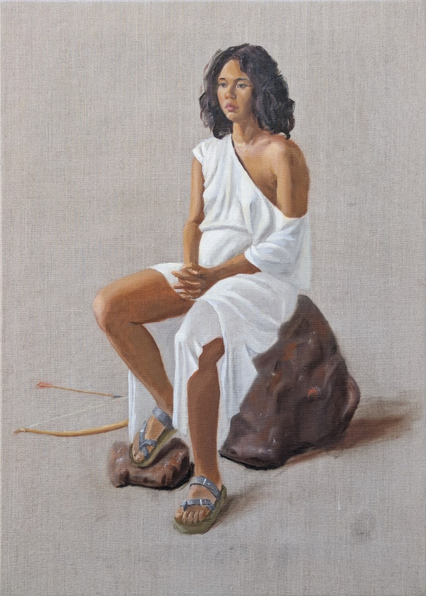Christiana as Diana by Phil Went 