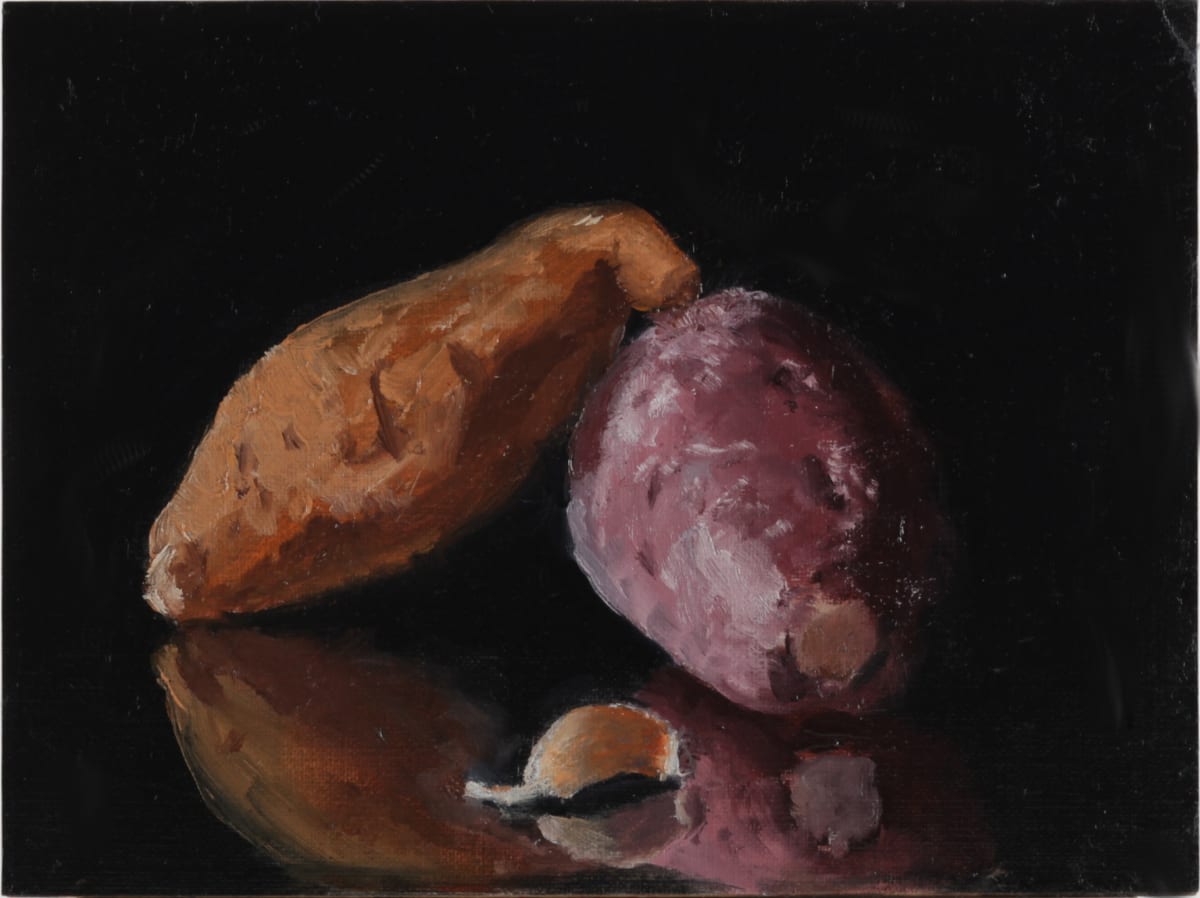 Two spuds and garlic 