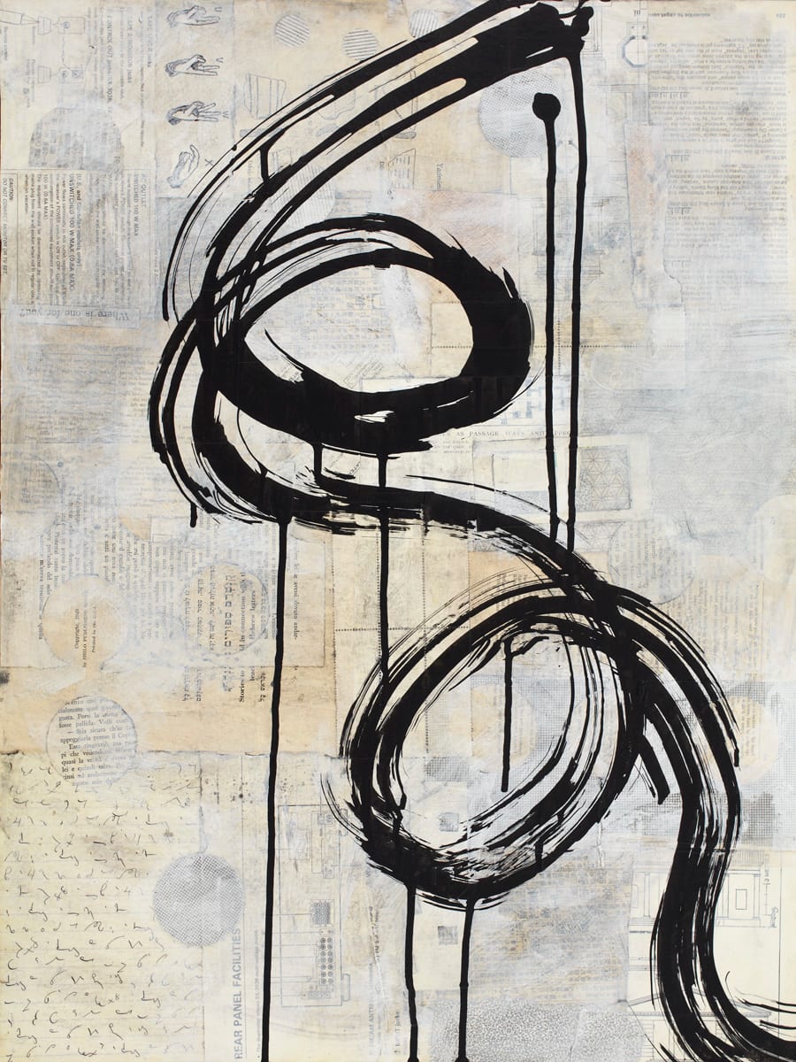 Brushstroke Medium 3 by Karen Lehrer, Image 1.