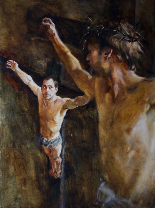 Thief on the Cross by Suzy Schultz 