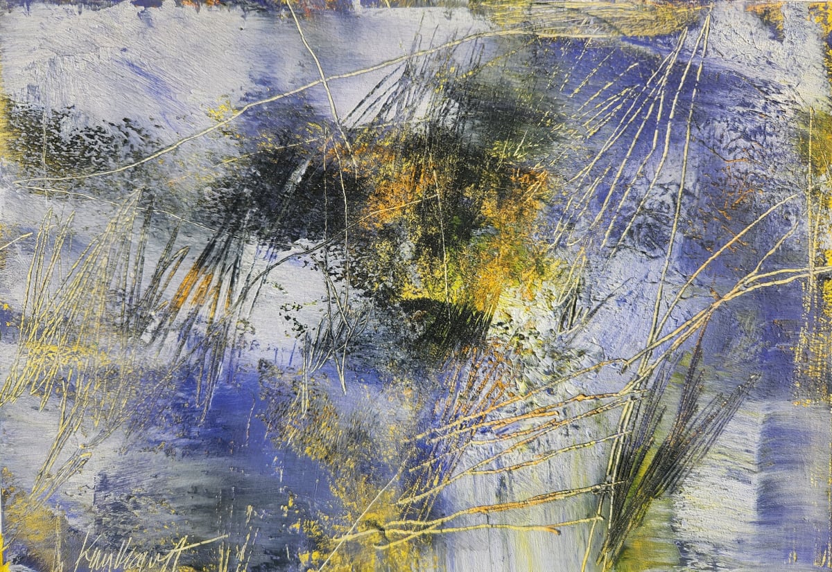 Violet Yellow 1 by Kym Barrett 