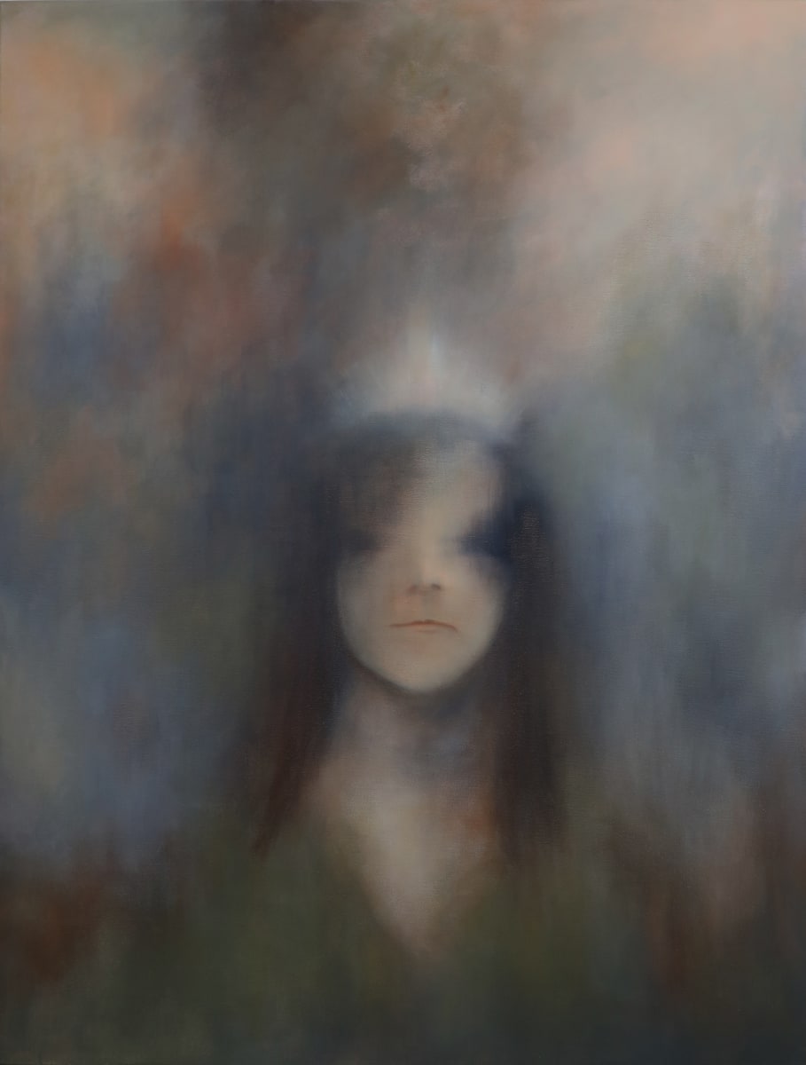 Through the Mist - Her by Rebecca Prince  Image: Who is she and where is she going? It is slowly coming into focus…