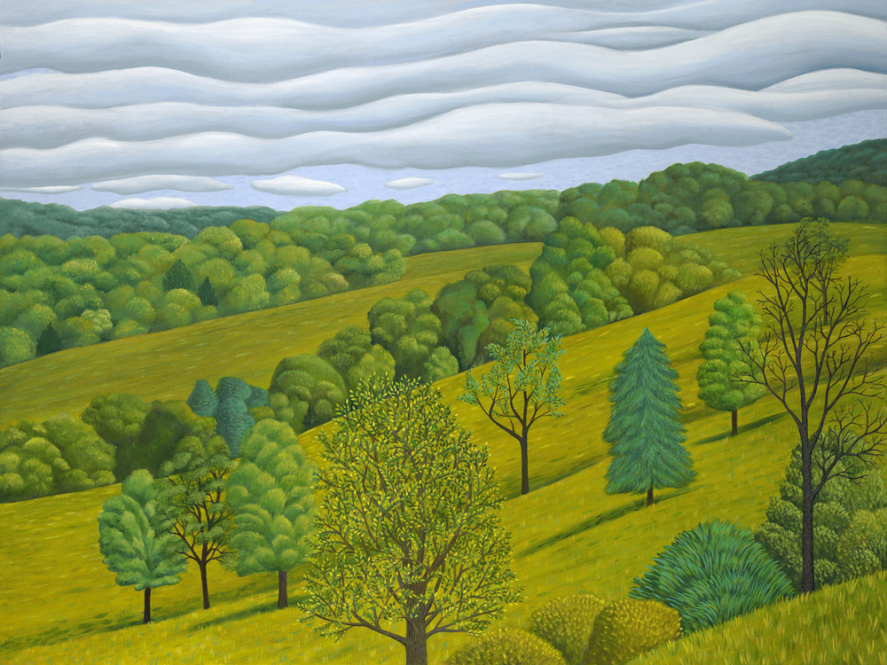 CLOUDS AND HILLS by JANE TROUP 