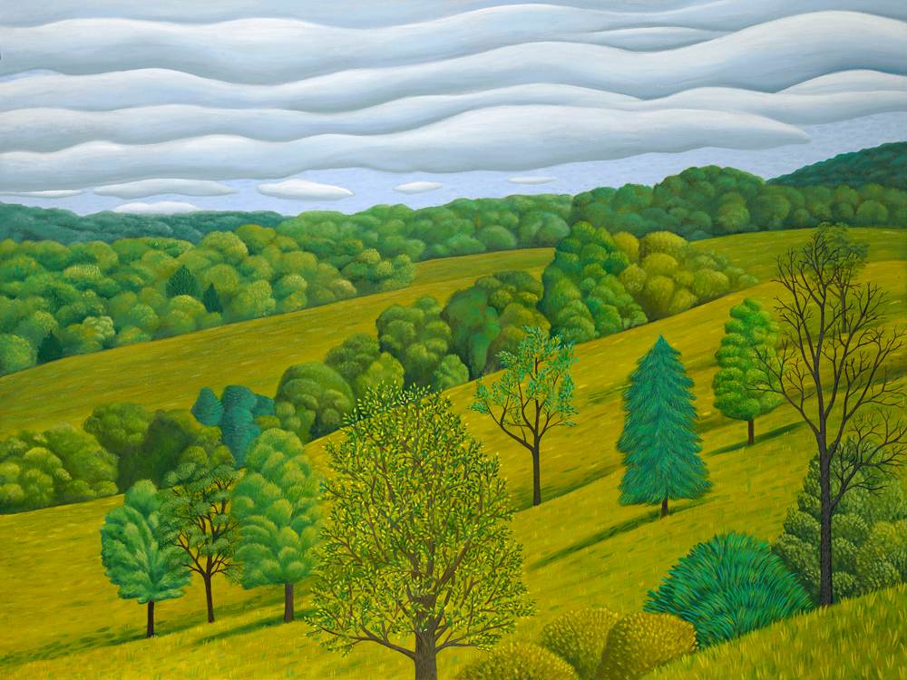 CLOUDS AND HILLS by JANE TROUP, Image 1.