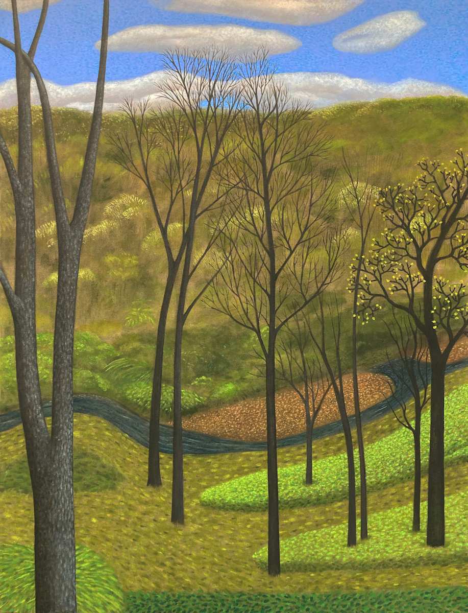 EARLY SPRING CREEK by JANE TROUP, Image 1.