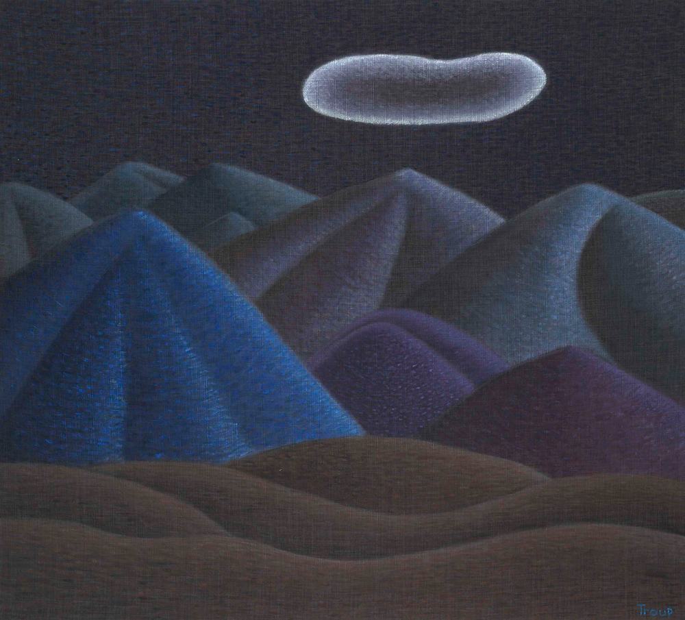 NIGHT MOUNTAINS by JANE TROUP, Image 1.