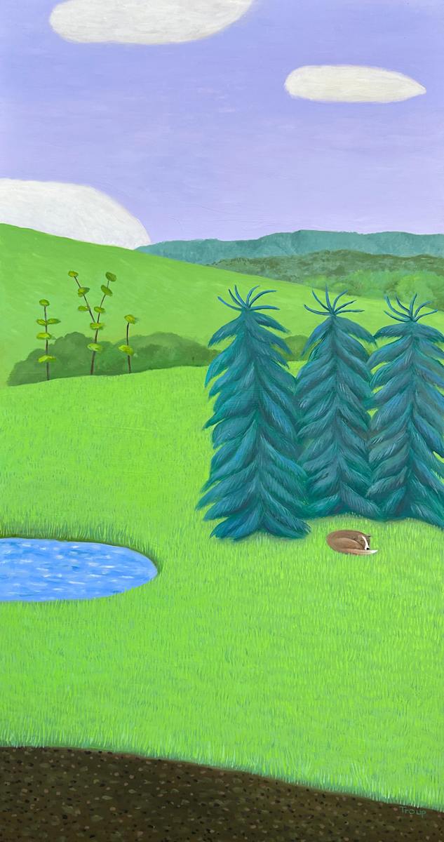 SLEEPING DOG by JANE TROUP, Image 1.