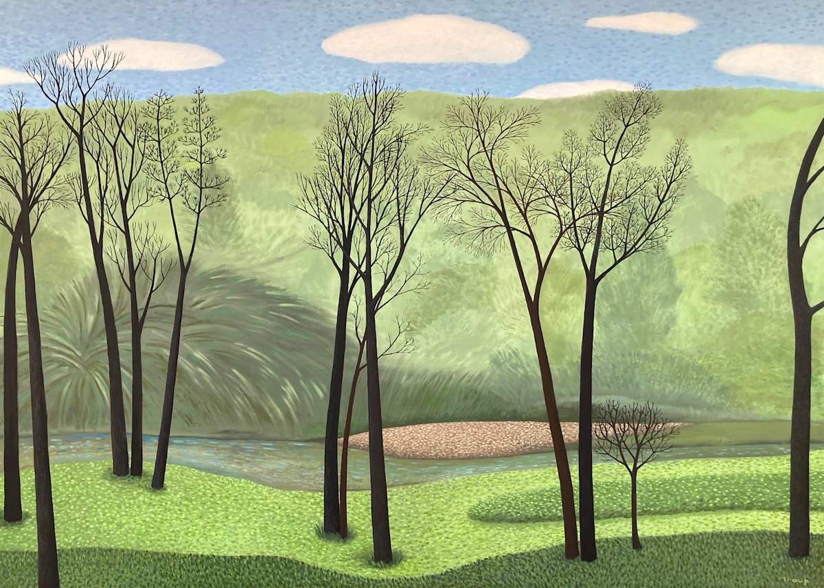 THE CREEK BELOW by JANE TROUP 