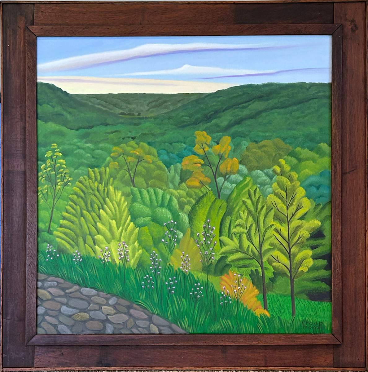 PATIO ON THE KNOLL by JANE TROUP 