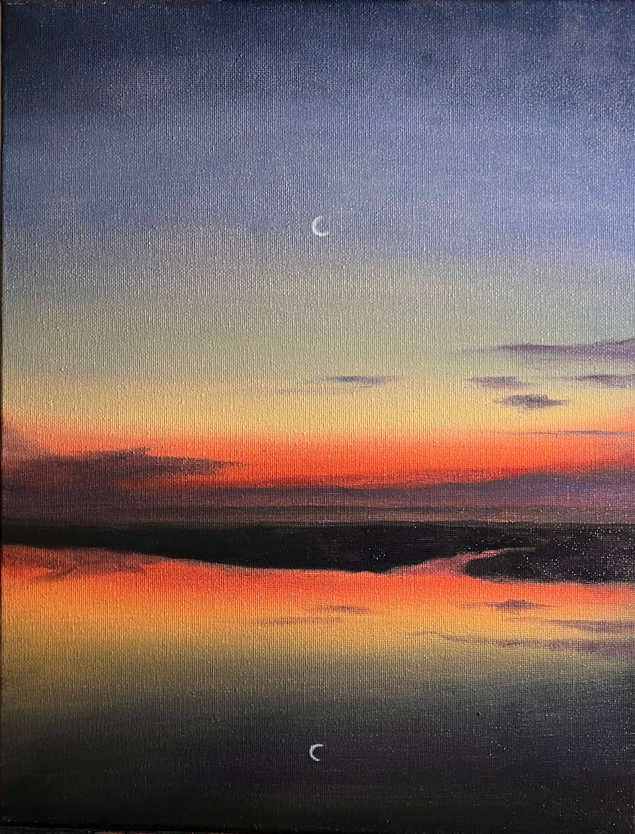 Crescent Moon by Chris Kuithe 