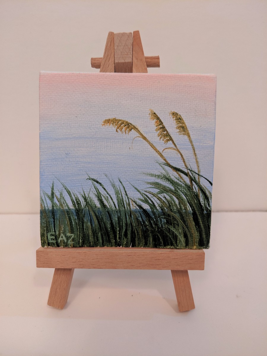 Waving Grasses by Elizabeth A. Zokaites 