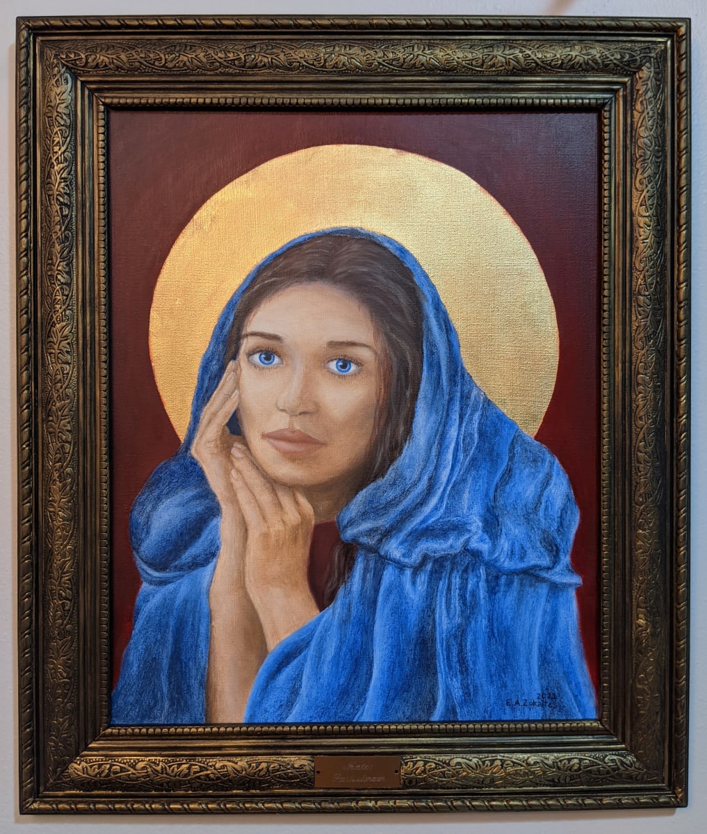 Mater Purissimum (Pure Mother) by Elizabeth A. Zokaites  Image: Mother Mary