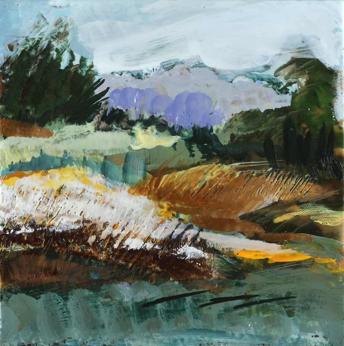 Warm Meadow by Marilyn Banner 
