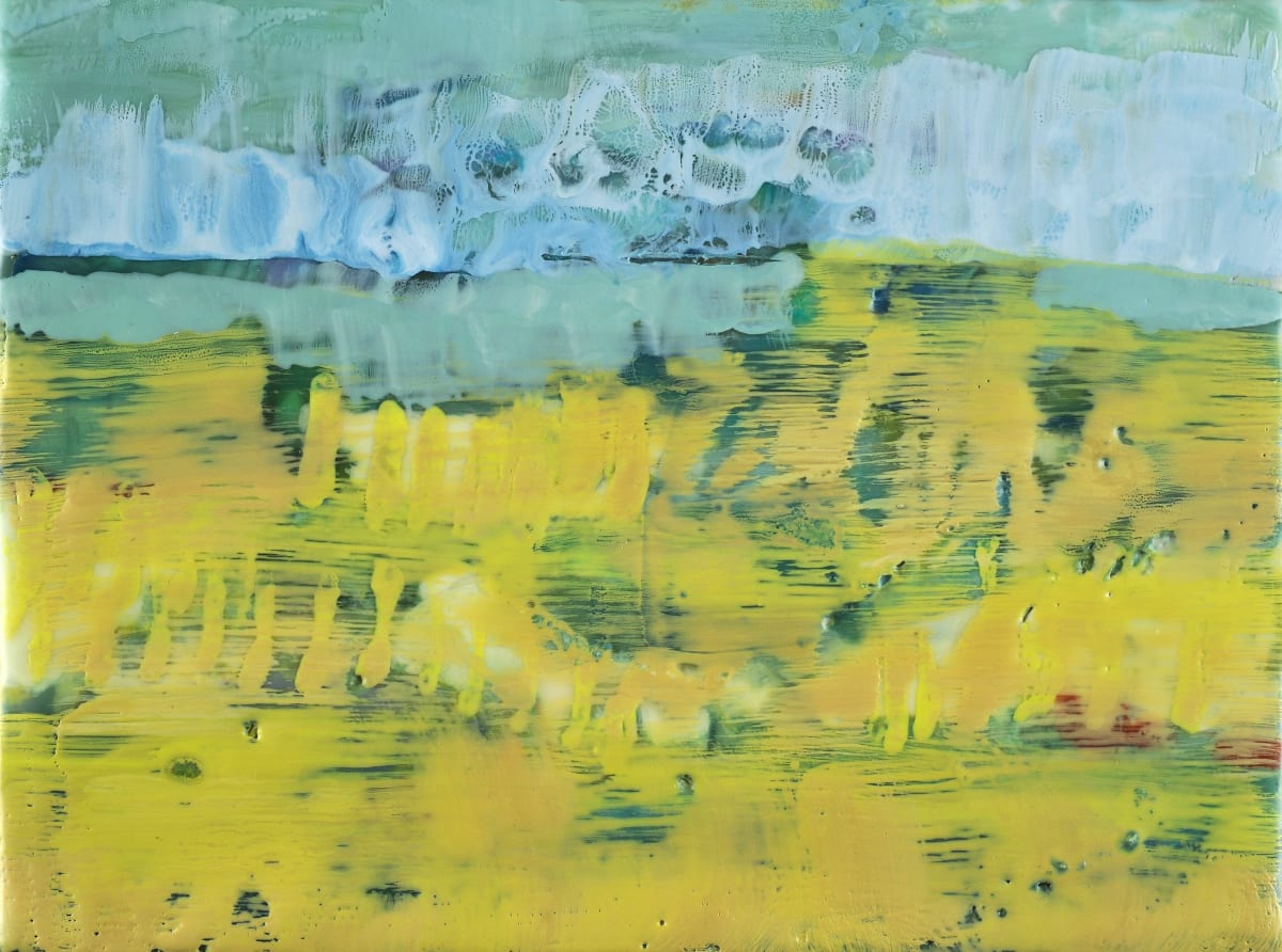 Yellow and Blue by Marilyn Banner 