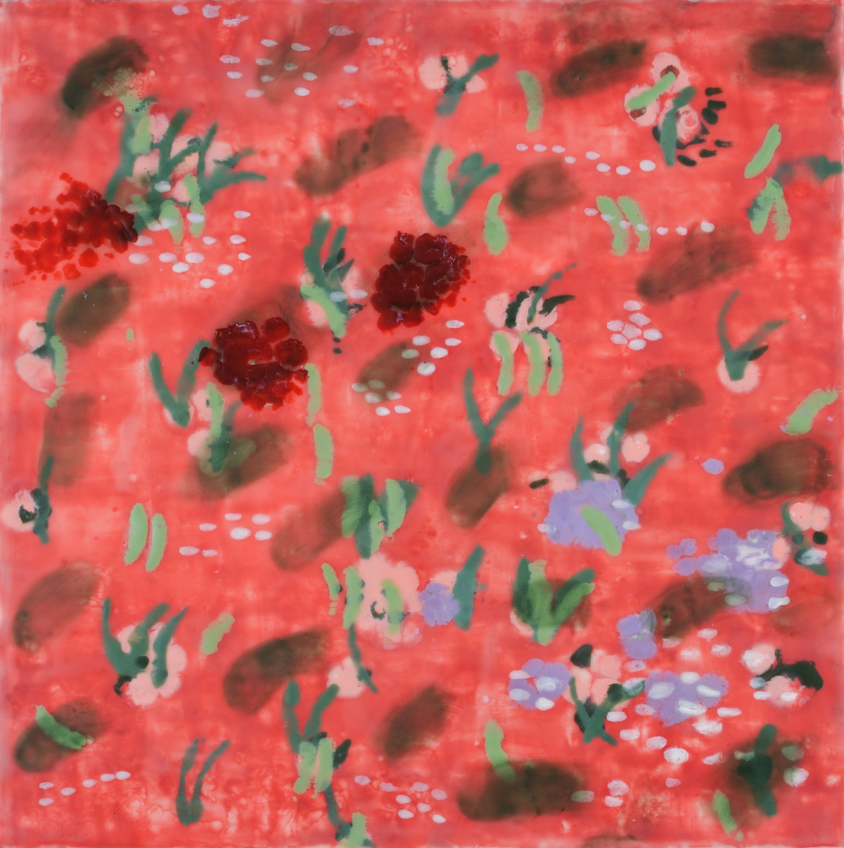 Red Floats by Marilyn Banner 