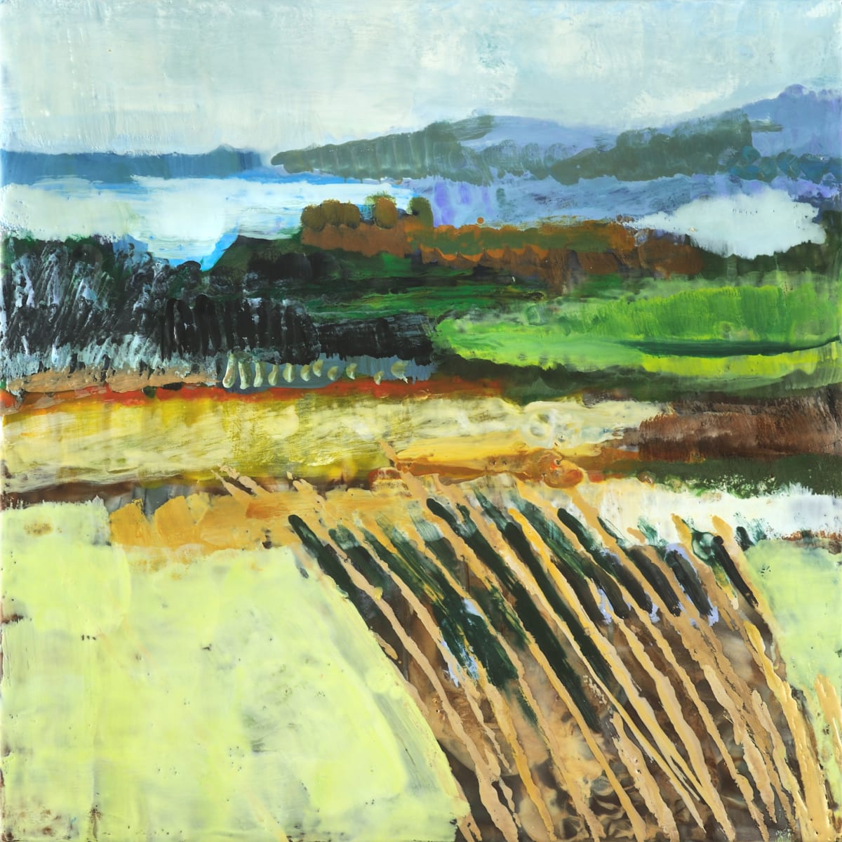 Yellow Marsh by Marilyn Banner, Image 1.