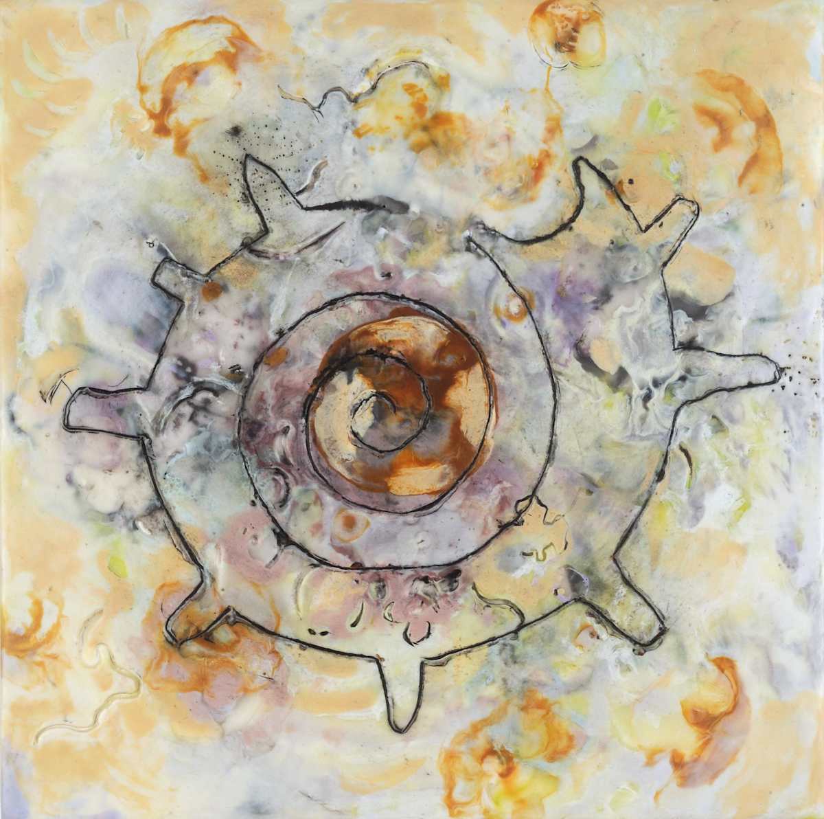 Mandala Shell 1 by Marilyn Banner, Image 1.