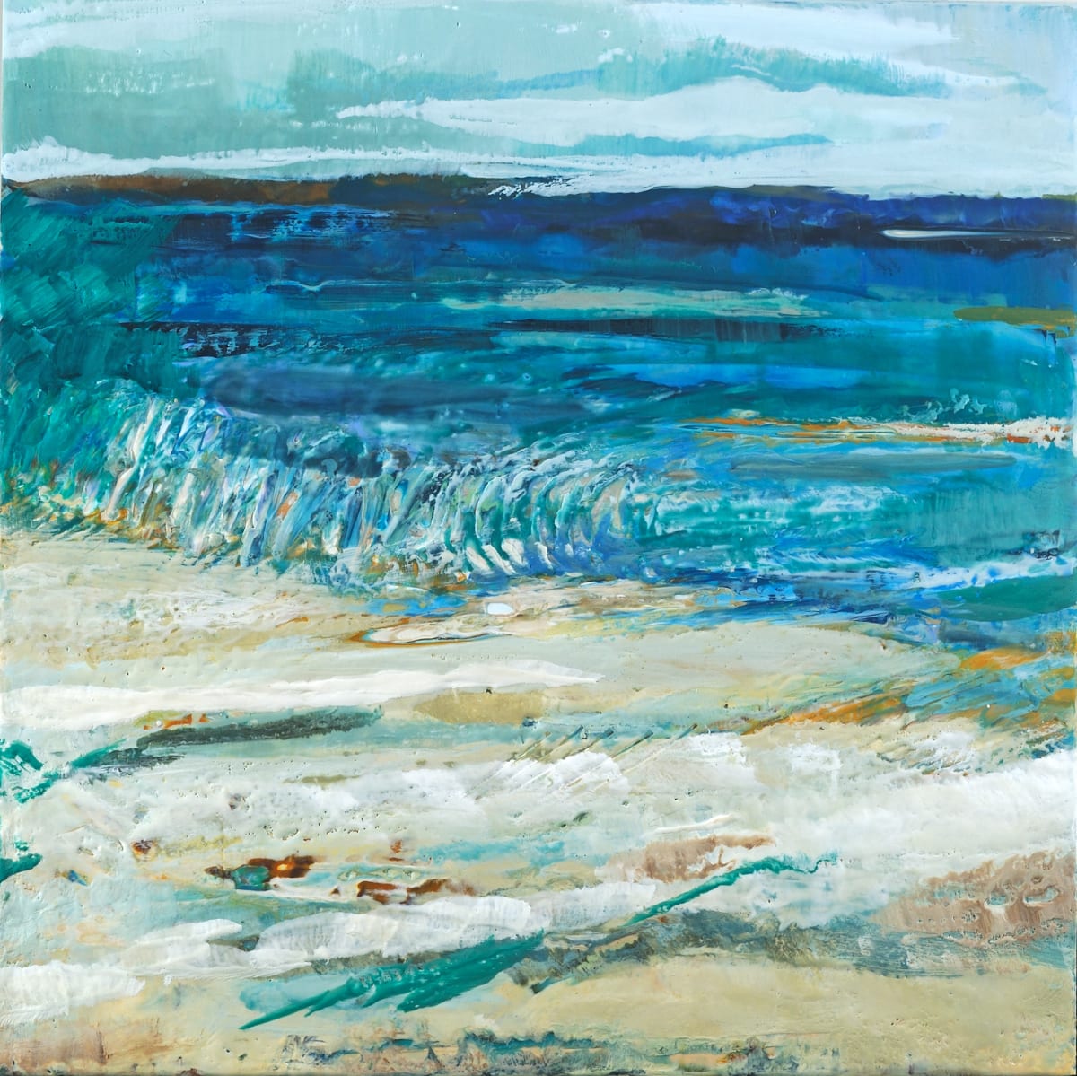 Blue Beach by Marilyn Banner 