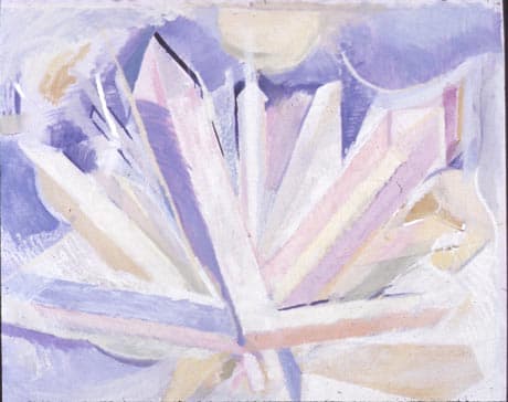 Blue crystal by Marilyn Banner 