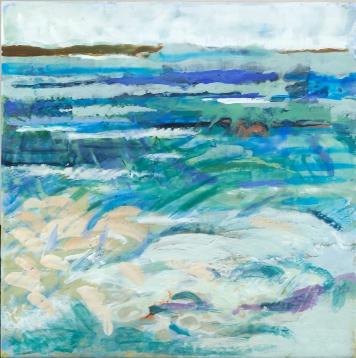 Blue Green Waters 2 by Marilyn Banner 