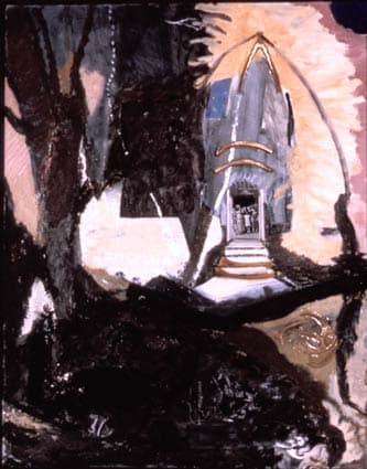 Bone doorway by Marilyn Banner 