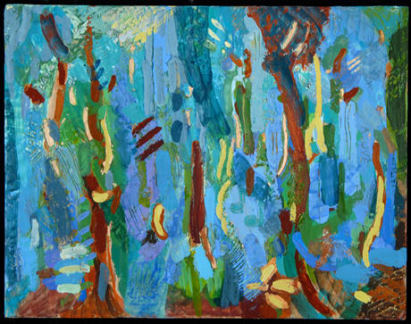 Forest Shrine #2 by Marilyn Banner 