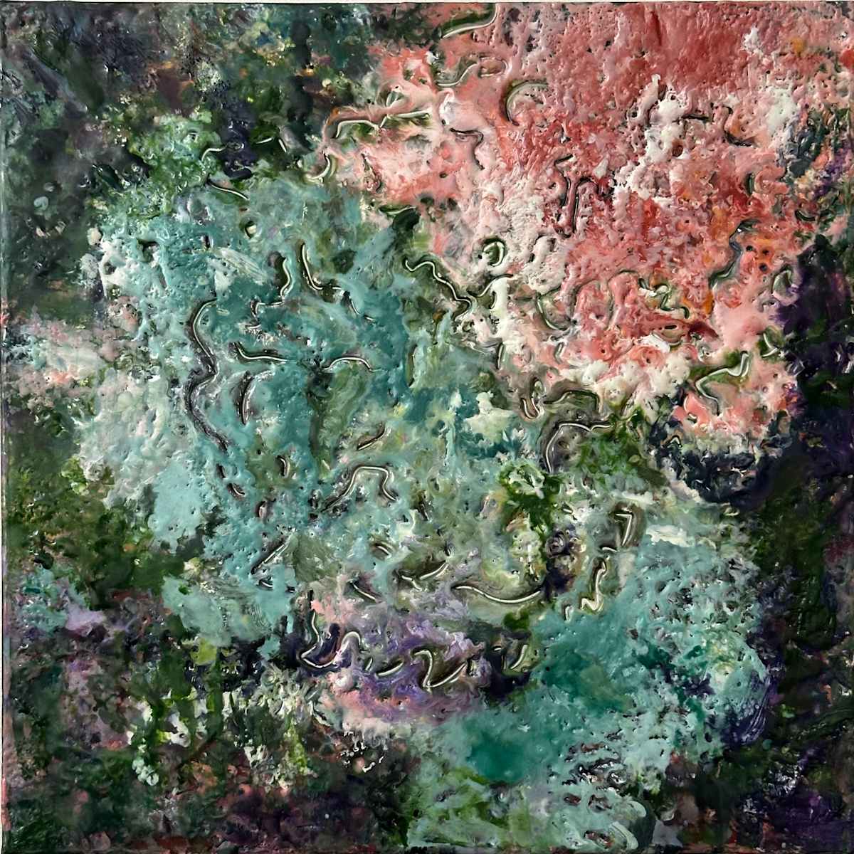 Lichen Sounds 6 (Getting Closer) by Marilyn Banner, Image 1.