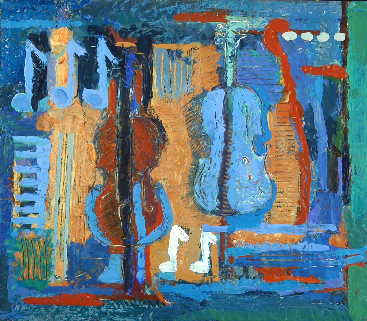 Golden Strings by Marilyn Banner, Image 1.