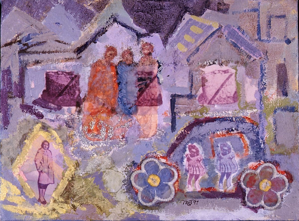 Rooftops by Marilyn Banner 