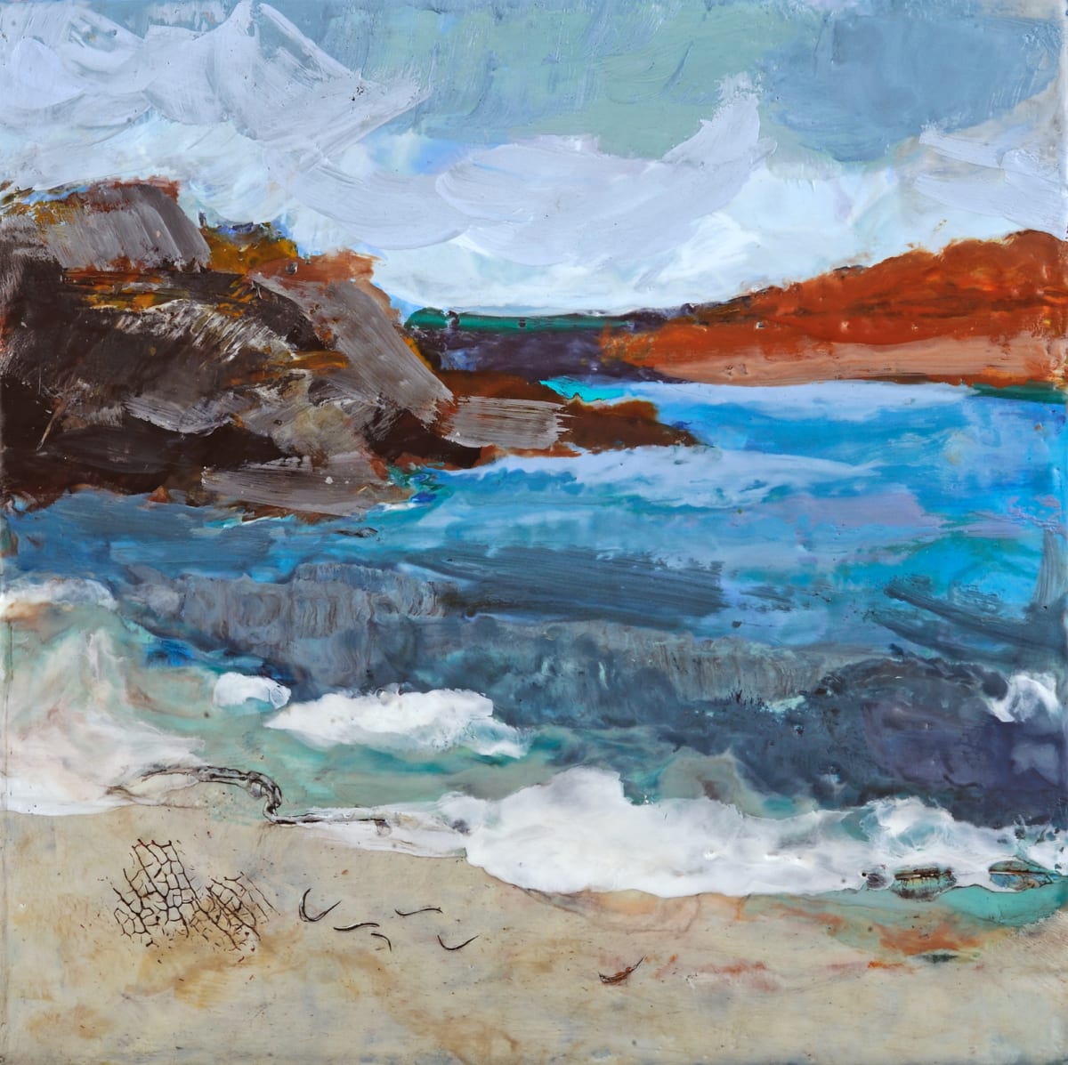 Sea Glass Beach #6 by Marilyn Banner 