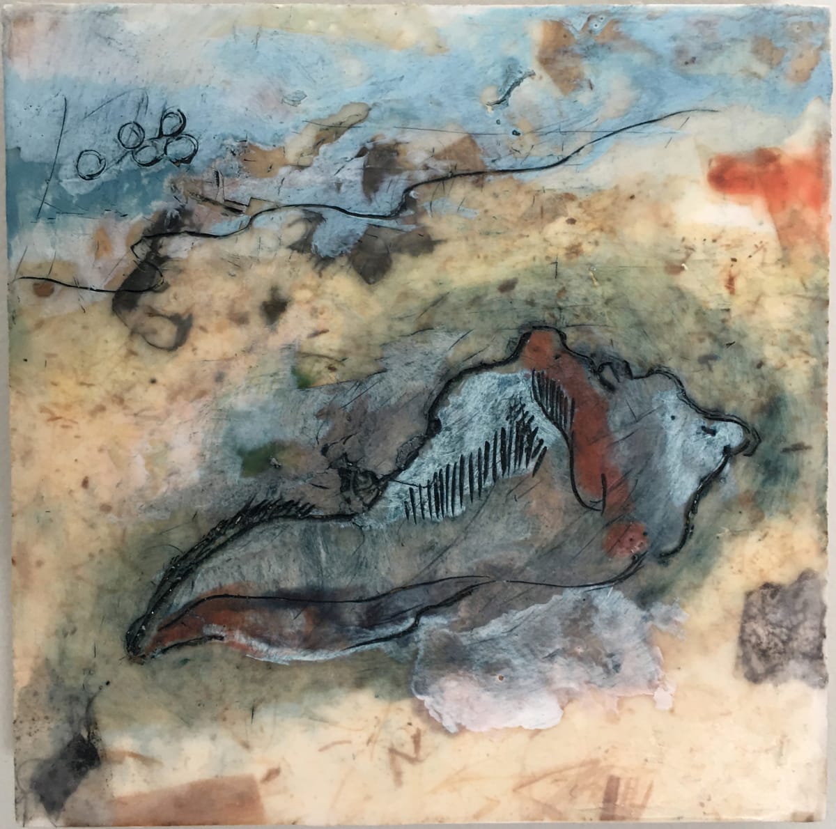 Reclining Shell, Image 1.