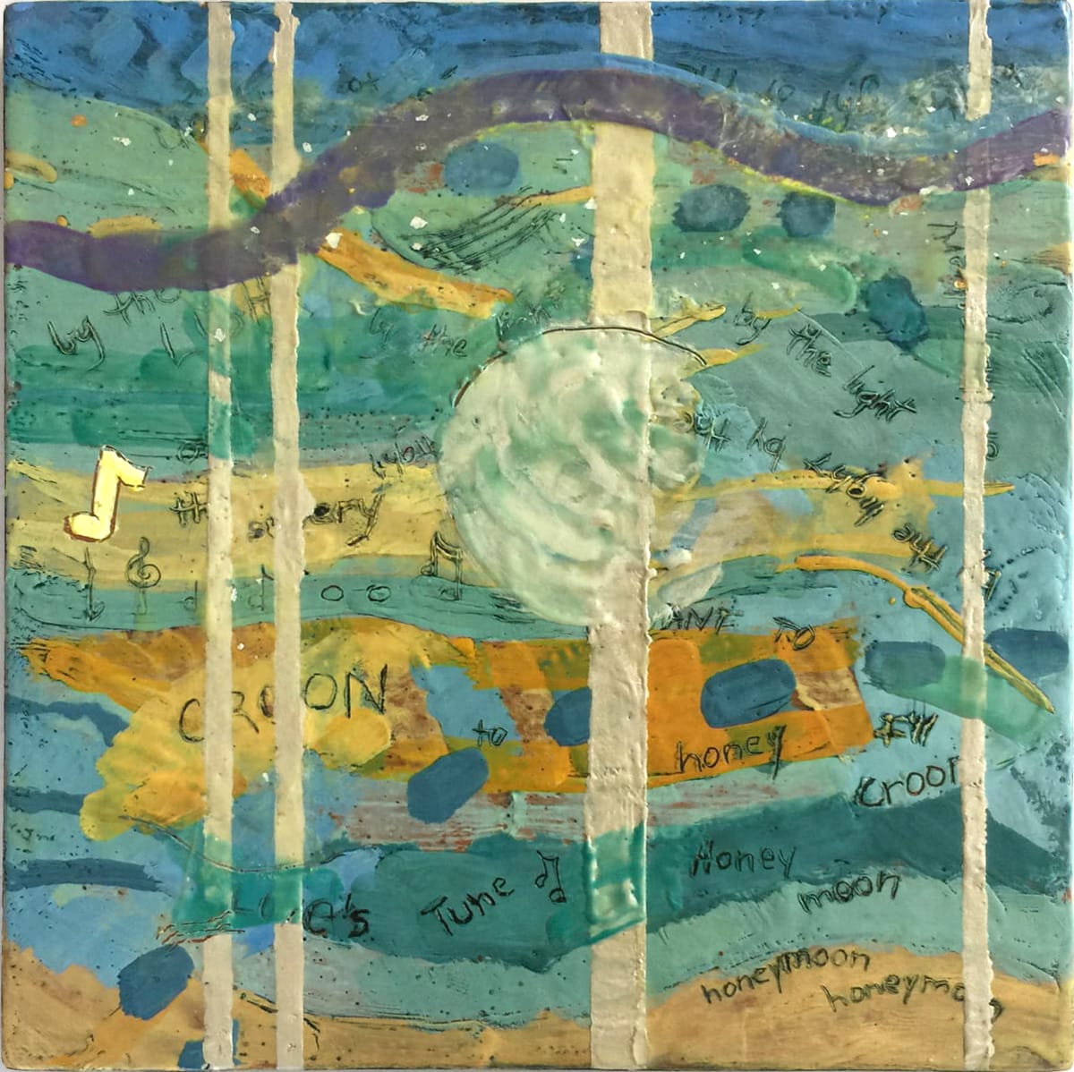 Silvery Moon #2 by Marilyn Banner, Image 2.