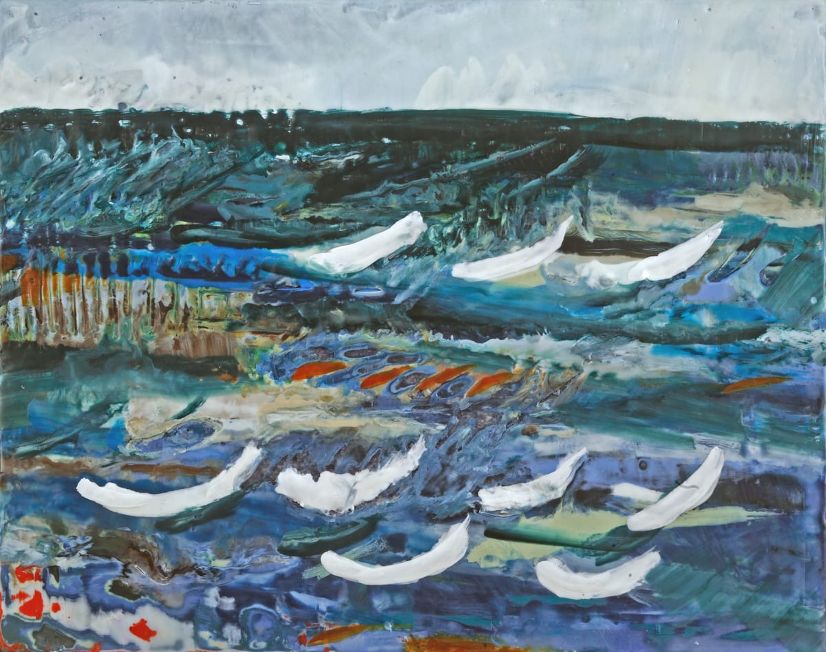White Caps by Marilyn Banner 