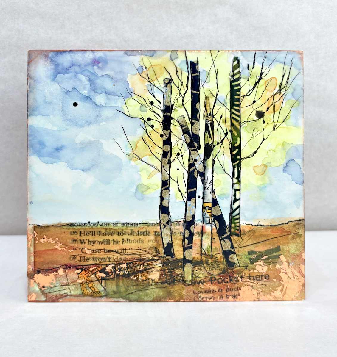 Aspens Dancing by Diane Larouche Ellard 