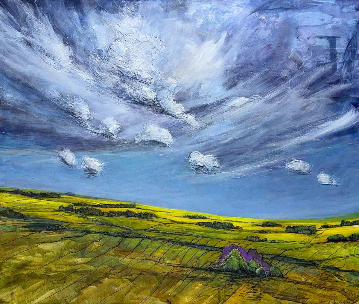 Cameo Clouds by Diane Larouche Ellard 