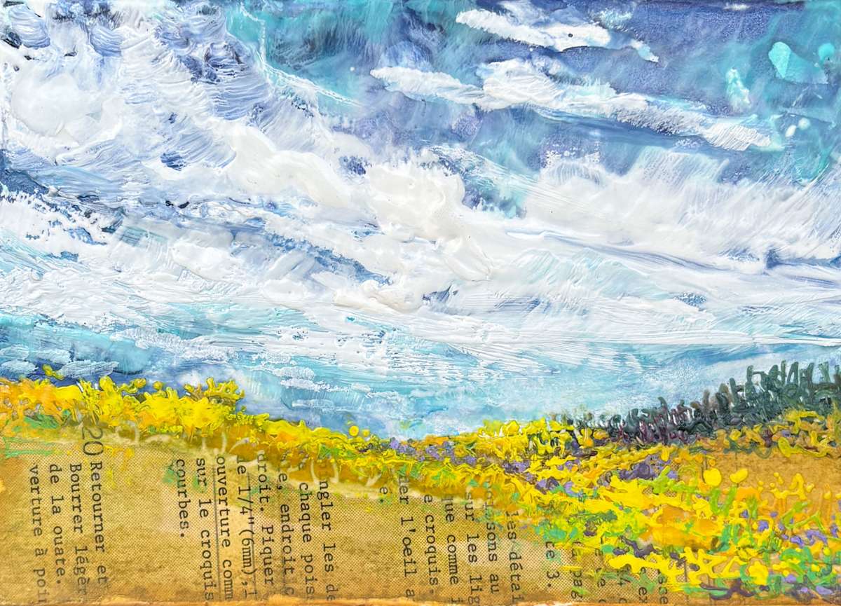 Canola Story by Diane Larouche Ellard 