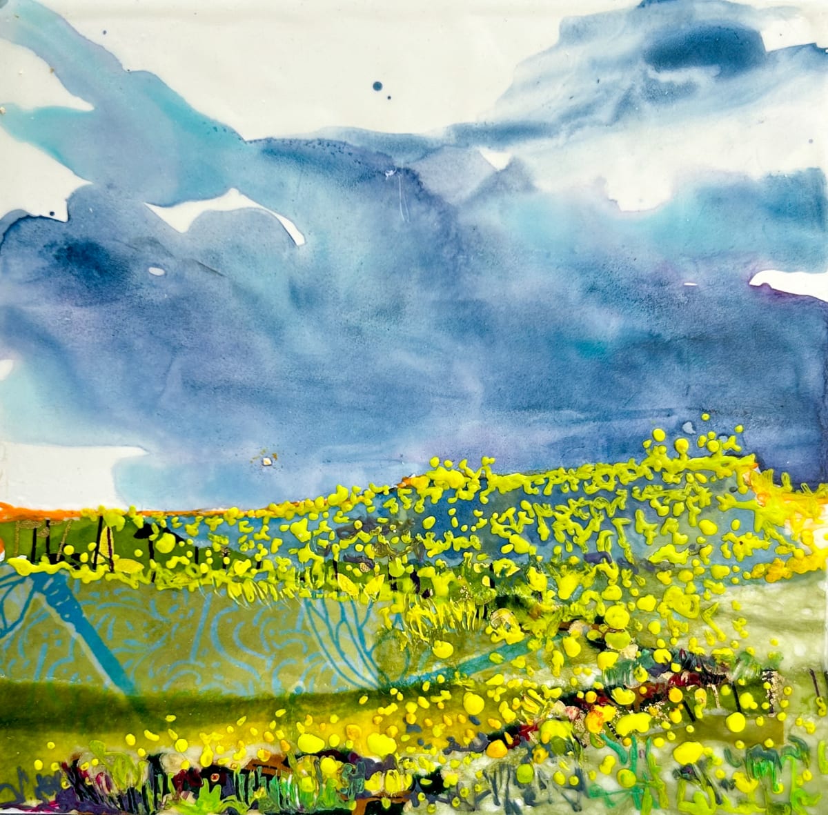 Canola Splash by Diane Larouche Ellard 