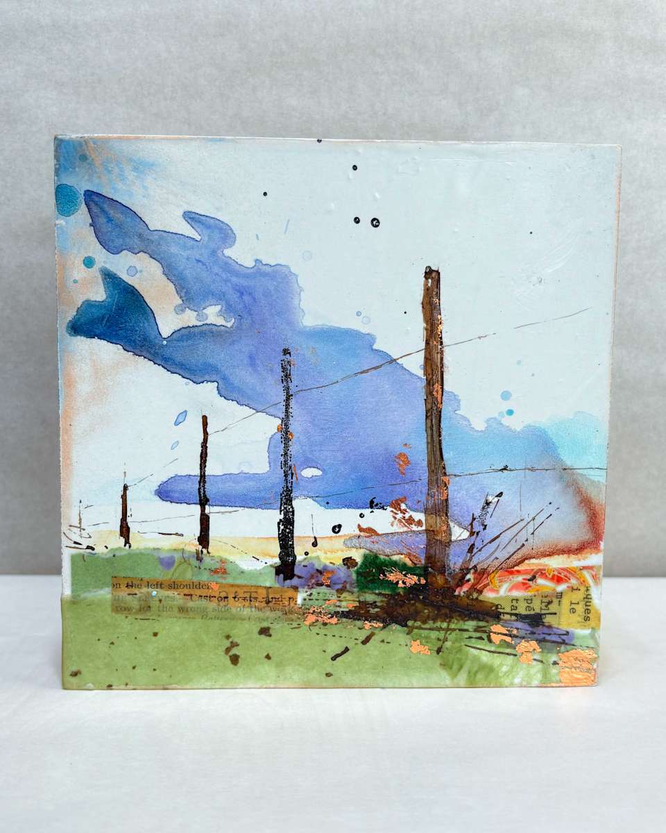 Clean Fenceline by Diane Larouche Ellard 