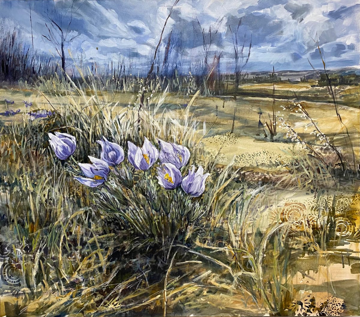 Crocus by Diane Larouche Ellard 