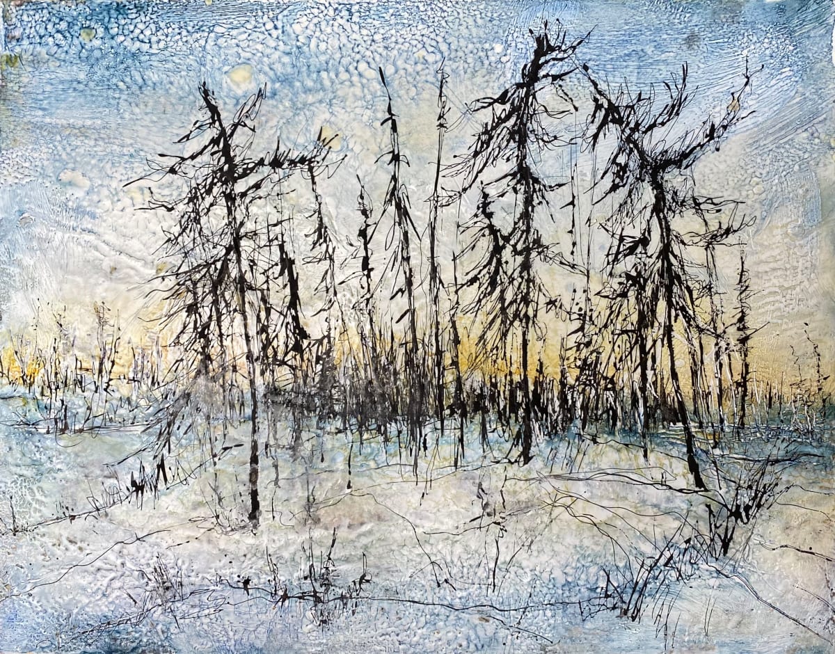 Dancing Pines by Diane Larouche Ellard 