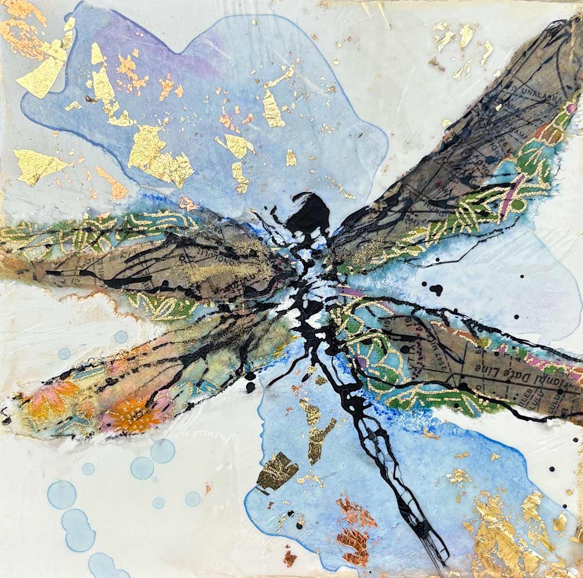 Dragonfly Shimmer by Diane Larouche Ellard, Image 1.