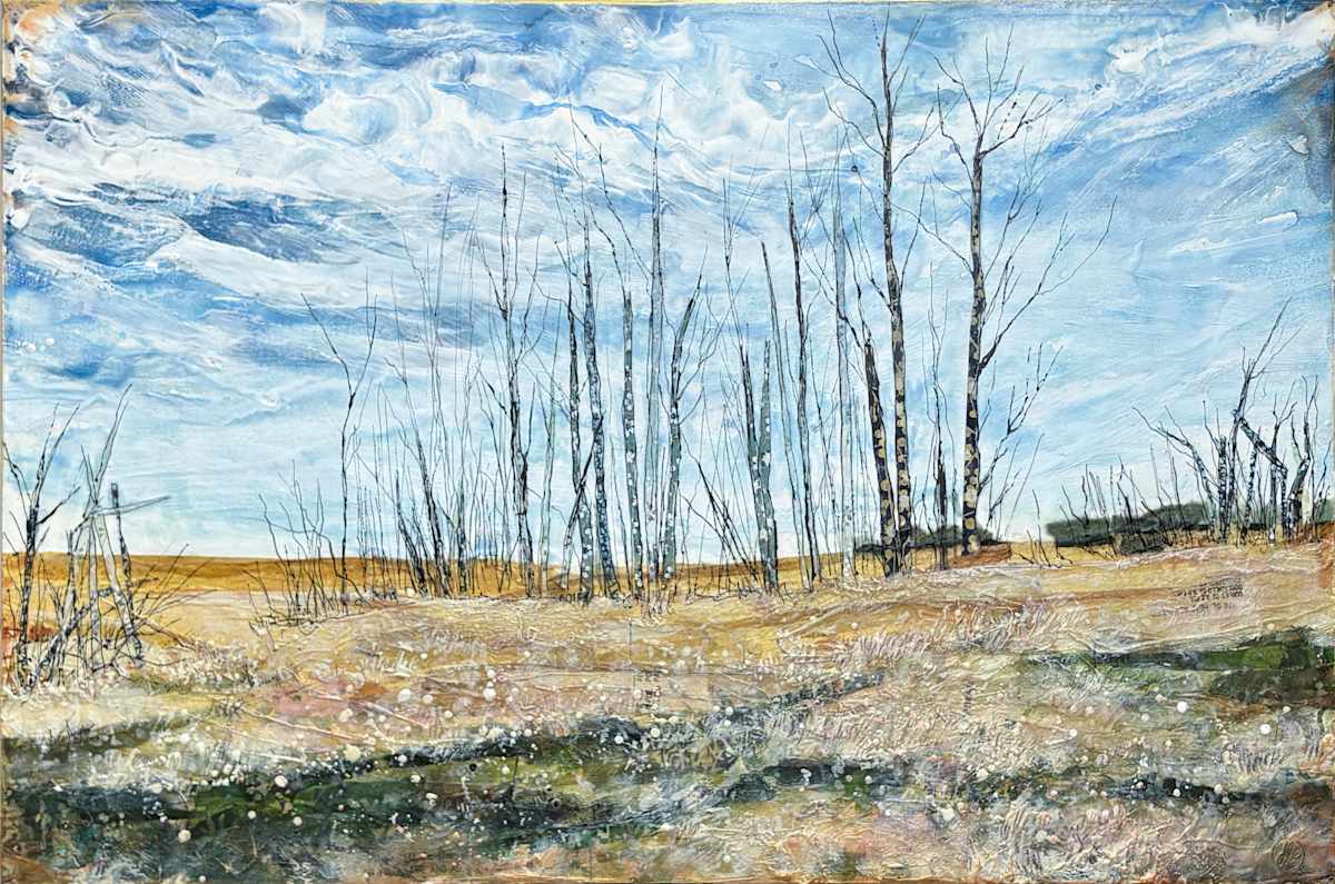 Fuzzy Fall Weeds by Diane Larouche Ellard 